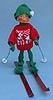 Annalee 10" Ski Elf with Red Sweater - Mint - 818087-1ooh