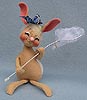 Annalee 7" Bunny with Butterfly and Net - Near Mint - 850199sqxa