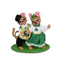 Annalee 5" Irish Love, Loyality & Friendship St Patricks Mice AIA 2023 - Mint - 850323