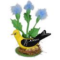 Annalee 5" Goldfinch with Thistle AIA 2023 - Mint - 850823	