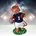 Annalee 7" Big Game Football Mouse - Mint - 855319