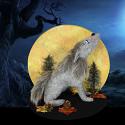 Annalee 6" Harvest Moon Wolf 2020 - Mint - 860720
