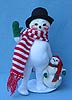 Annalee 7" Cool Buddies Snowman - Mint - 871100