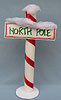 Annalee 28" North Pole Sign - Near Mint - 901492