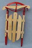Annalee 17" Wooden Flexible Flyer Sled - Excellent - 917590a