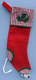 Annalee 22" Peek-A-Boo Stocking - Near Mint - 933506a