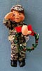 Annalee 6" Soldier Ornament Prototype - Mint - 940803