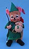 Annalee 6" Robin Hood Mouse - Mint - 943007