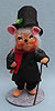 Annalee 6" Dickens Unhappy Scrooge Mouse - Near Mint - 944611