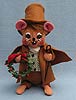 Annalee 6" Dickens Nephew Fred Mouse - Mint  - 944811