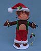 Annalee 6" Christmas Decorating Monkey - Mint - 948410