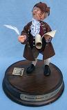 Annalee 10" Ben Franklin with Base - Very Good - 962287a