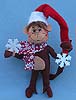 Annalee 6" Snowflake Monkey - Mint - 963209