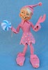 Annalee 12" Pink Candy Elf Holding Candy - 2013 - Mint - 964513th
