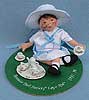 Annalee 7" Tea Time For Two Logo Kid - Good - 966297a