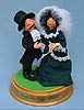 Annalee 10" Gay Nineties Couple with Base - Mint - 966598