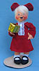 Annalee 7" Christmas - Valentine Best Girl Holding Gift- Mint - 967400