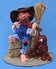 Annalee 10" Tennessee Fiddler & Hound Dog Vignette - Signed - Mint - 970295