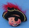 Annalee 2" Pirate Elf Head Pin - Mint - 970798