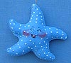 Annalee 4" Blue Starfish Ornament - Mint - 983301bl