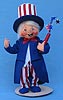 Annalee 7" Patriotic Boy with Firecracker - Mint - 984400