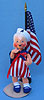 Annalee 7" Patriotic Girl #2 with Sailor Hat - Mint - 984500