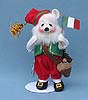 Annalee 8" Dominic The Italian Bear - Mint - 985305