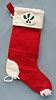 Annalee 22" Cardholder Stocking with Mouse - Mint - 985406