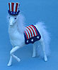 Annalee 11" Patriotic Pony - Mint - 987703