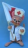 Annalee 7" Nurse Mouse - Mint / Near Mint - 993291