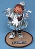 Annalee 7" Hershey Chocolate Kiss Kid - Mint - 995194