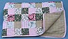 Annalee 53" x 42" Pink and Green Spring Lap Quilt - Mint - 997999