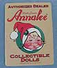 Annalee Static Cling Window Sticker or Door Decal - Mint / Near Mint - 999296