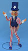 Annalee 18" Patriotic Uncle Sam - Excellent / Very Good - A317-76aa