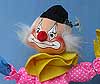 Annalee 18" Pink Clown with Closed Mouth - Mint - A341-78pkox