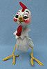 Annalee 8" White Rooster - Mint / Near Mint - A352-77whox