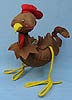 Annalee 15" Brown Rooster - Mint - Signed - A353-75s