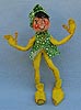 Annalee 10" Elf with Hat & Vest - Mint - A371-78