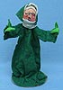 Annalee 10" Nun in Green Habit  - Excellent - A55-68xsing