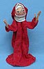 Annalee 10" Nun in Red Habit - Near Mint - A57-64oxa