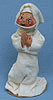 Annalee 10" Nun in White Habit Praying - Mint - A59-68
