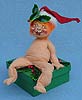 Annalee 7" Christmas Baby on Hot Box - Near Mint - A70-69a
