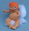 Annalee 7" Angel with Blue Wings on Cloud - Mint - A762-70side