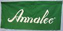 Annalee 16" x 36" Green Annalee Banner - Excellent