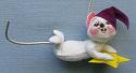 Annalee 3" Bedtime Mouse Holding Star Ornament - Prototype - Near Mint - AMDC5