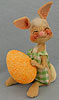 Annalee 7" Country Bunny with Orange Egg - Near Mint - B3-79orxx