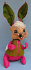 Annalee 18" Pink Yum Yum Bunny - Excellent - B4-66a