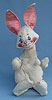 Annalee 14" White Bunny - Very Good - B74-69xxa