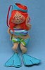 Annalee 7" Fat Fanny Snorkeling Girl - Mint - B86-67m
