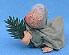 Annalee 7" Baby with Green Blanket - Excellent - BBBL-64gxx